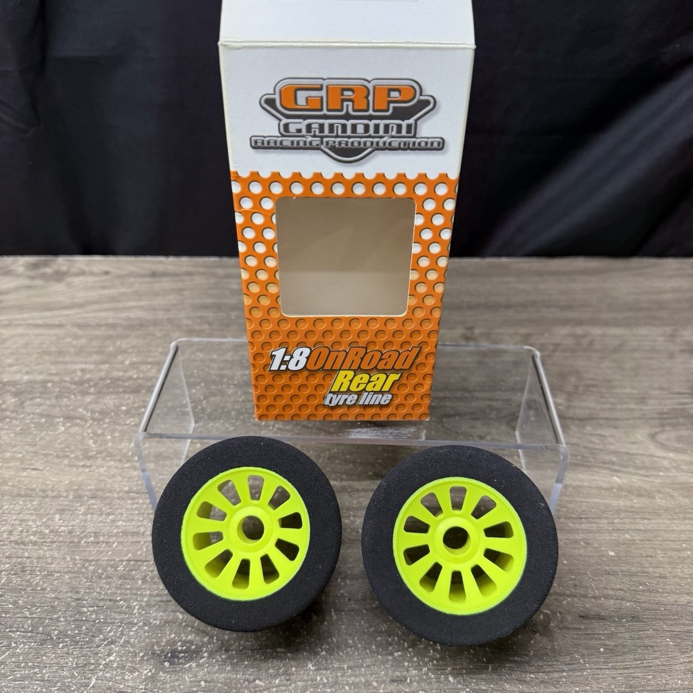 GRP Gandini Rear Sponge Tires Snake Wheels 35 GPV35S 1:8 RC On-Road Italy